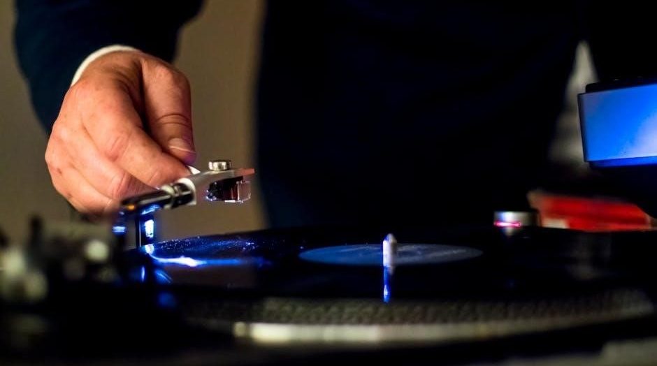 wockoder record player manual